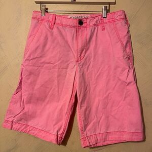 Aeropostale neon pink shorts Sz 31